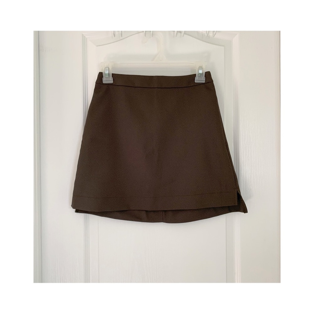 Lush olive green skirt